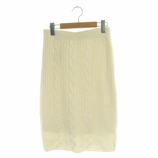 アプワイザーリッシェ Apuweiser-riche ニットスカート タイト 膝丈 2  