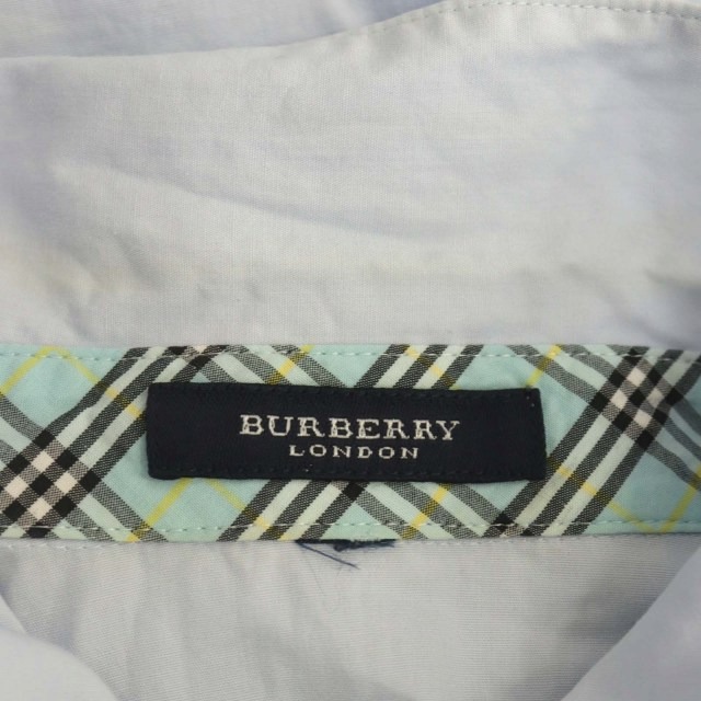 バーバリー ロンドン BURBERRY LONDON チェック切替 シャツ ブラウス  