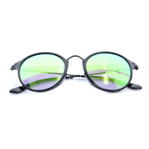 レイバン RAY BAN サングラス グラデーション 49□21 黒 ブラック 緑 