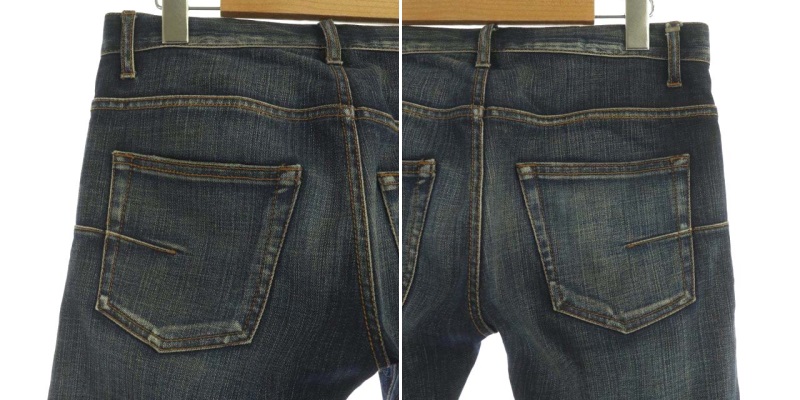 ディオールオム Dior HOMME JAKE ジェイク ダメージ加工 ストレッチ  