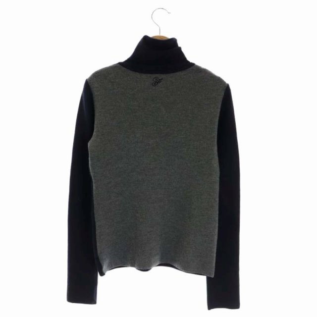 フォクシー FOXEY タートルネックニットセーター 長袖 プルオーバー 