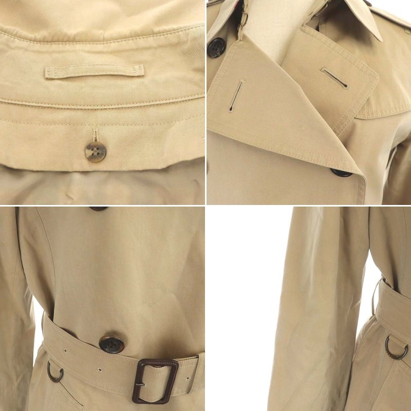 Burberrys バーバリー トレンチコート ダブルボタン ベルト ベージュ 中古・古着通販】BURBERRY LONDON (バーバリーロンドン) ダブル