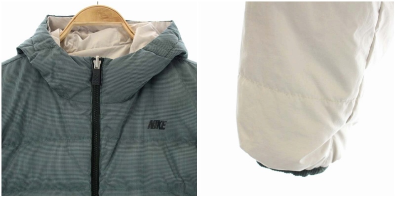 ナイキ NIKE ダウン・中綿リバーシブルジャケット アウター ジップ