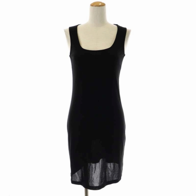Dolce & Gabbana ブラックノースリーブミニワンピース ディー&ジー ドルガバ ドルチェ&ガッバーナ D&G ノースリーブ