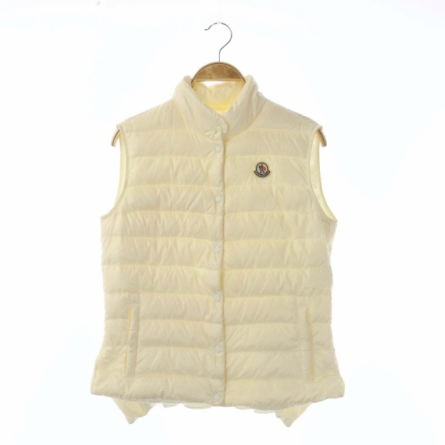 モンクレール MONCLER sacai SENA フリル ダウンベスト ロゴワッペン