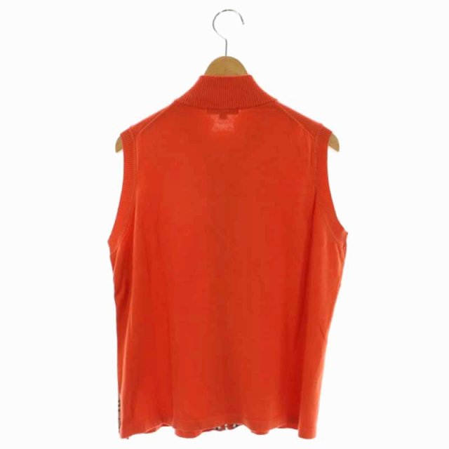 バーバリー ロンドン BURBERRY LONDON ノースリーブサイドボタンジップ  