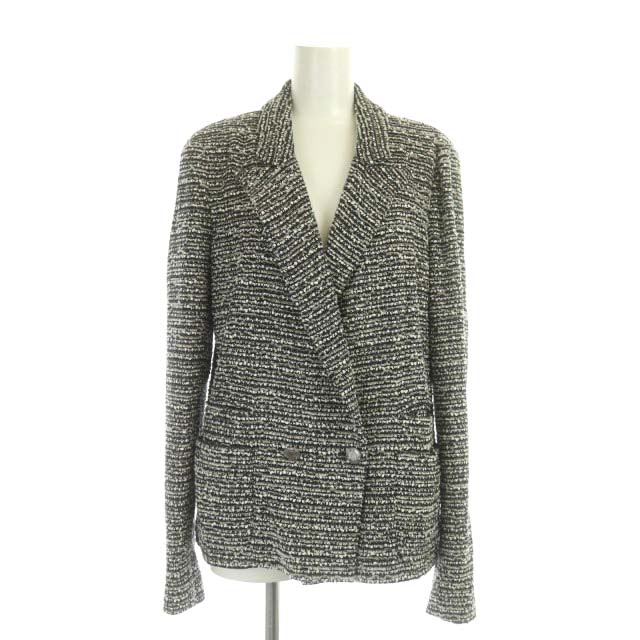 シャネル CHANEL ココマークボタン ダブル ツイードジャケット  