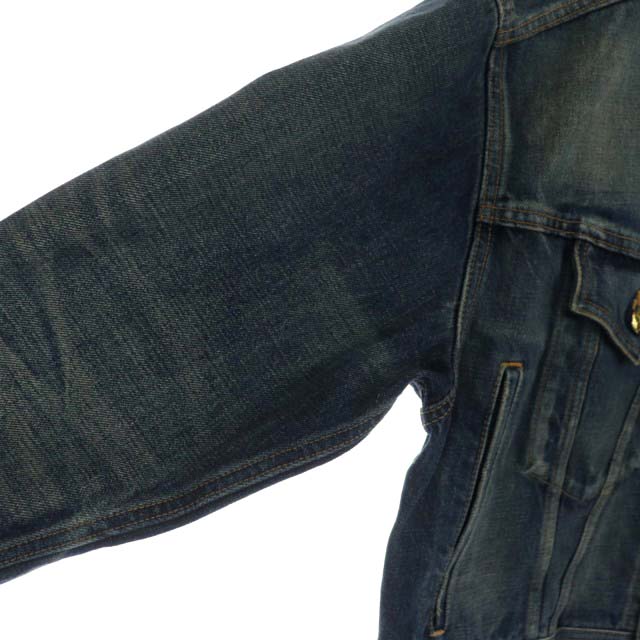 セリーヌ CELINE by hedi slimane 2Q493365M TRUCKER JACKET IN DARK  