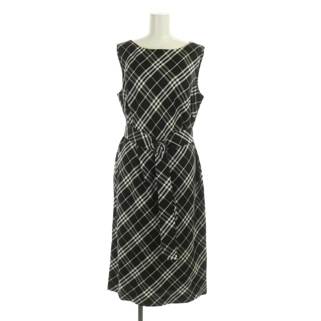 BURBERRY チェック柄 ノースリーブワンピース 備わ 