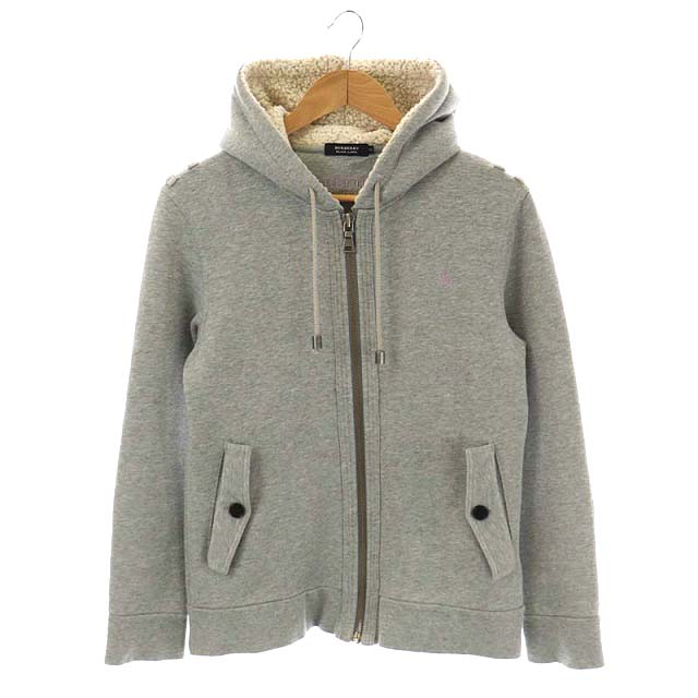 バーバリーブラックレーベル BURBERRY BLACK LABEL 裏ボアジップアップ 