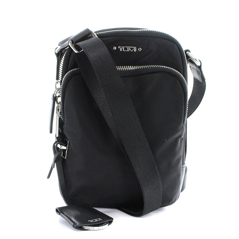 トゥミ TUMI VOYAGEUR RUMA ショルダー バッグ ナイロン 黒 ブラック 