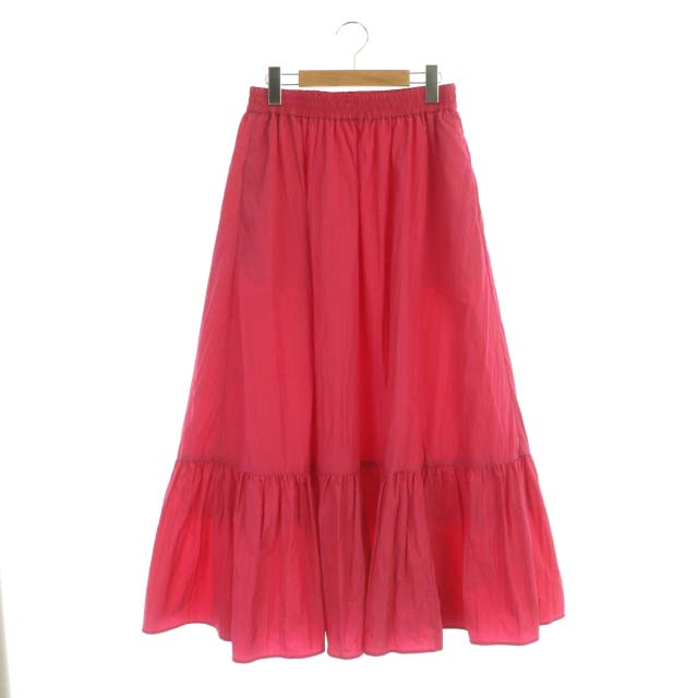 シンゾーン Shinzone TAFFETA GATHERED SKIRT スカート ギャザー 