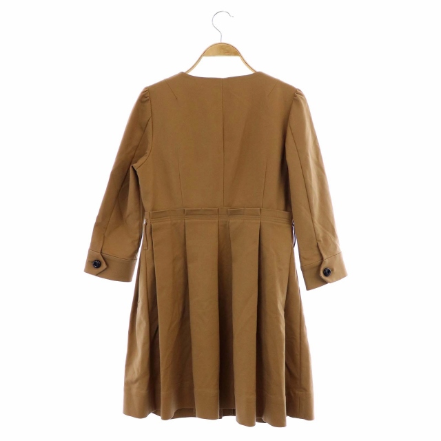 バーバリーブルーレーベル BURBERRY BLUE LABEL ノーカラーコート 七分  