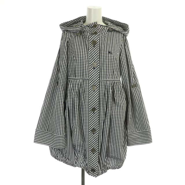 バーバリーブルーレーベル BURBERRY BLUE LABEL チェック柄フーディ 