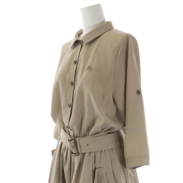 バーバリーブルーレーベル BURBERRY BLUE LABEL ベルト付シャツ 