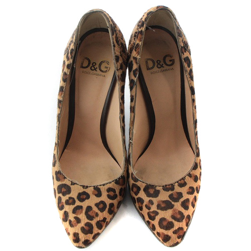 ドルチェ&ガッバーナ ドルガバ DOLCE&GABBANA パンプス レオパード 