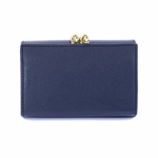 Samantha Thavasa Petit Choice ネイビー三つ折り財布
