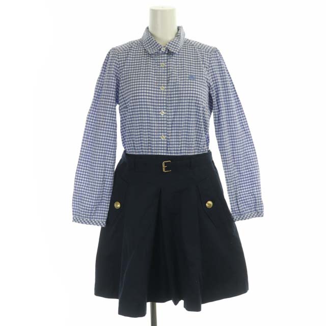 バーバリーブルーレーベル BURBERRY BLUE LABEL ドッキングワンピース 