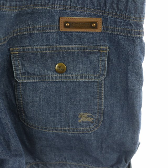 バーバリーブルーレーベル BURBERRY BLUE LABEL サロペット ショート 