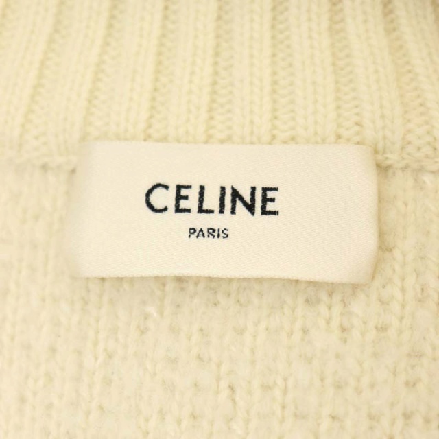 セリーヌ　CELINE　ニット　アルパカ セリーヌ CELINE シルキーカシミア ウール ボア ニット プルオーバー