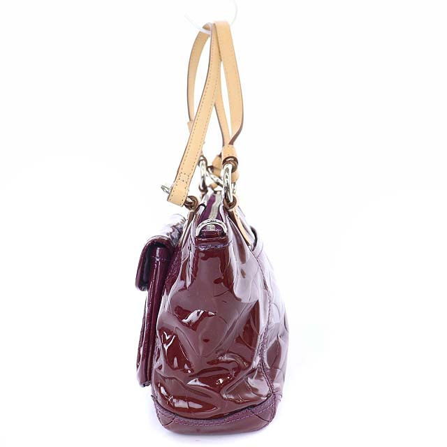 コーチ COACH 13175 エンボスドオブアート ハンドバッグ エナメル 赤 
