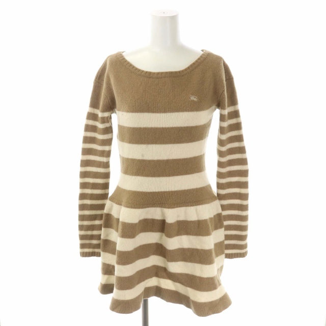 バーバリーブルーレーベル BURBERRY BLUE LABEL ニット ワンピース 