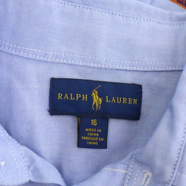 ラルフローレン RALPH LAUREN フラッグ刺繍ワンピース 膝丈 フレア 