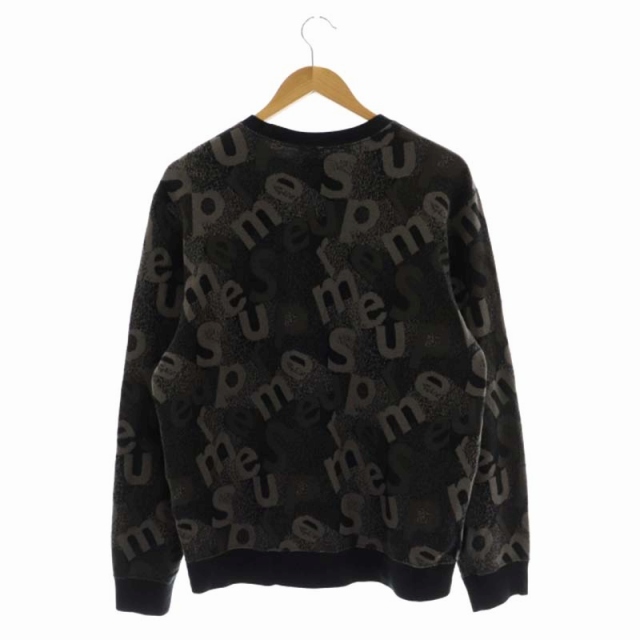 シュプリーム SUPREME Scatter Text Crewneckクルーネックセーター 