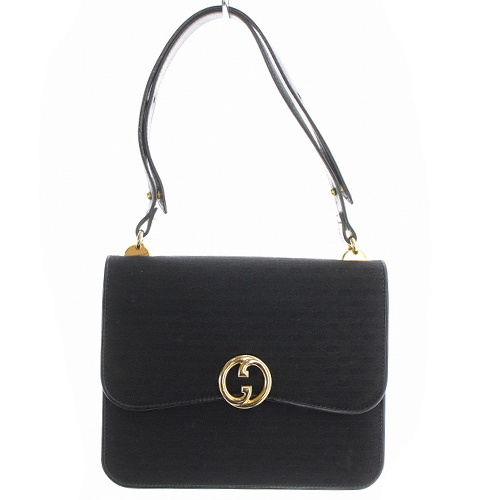 GUCCI オールドグッチ インターロッキングG GG総柄 ポーチ 男女兼用