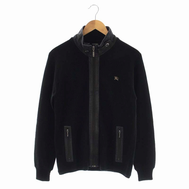 バーバリーブラックレーベル BURBERRY BLACK LABEL ニットパーカー 