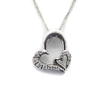 SamanthaTiara オープンハートネックレス Samantha Tiara サマンサティアラオープンハートネックレス