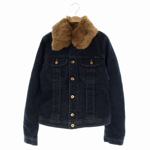 D&G デニムジャケット ファー付きドルチェ&ガッパーナ