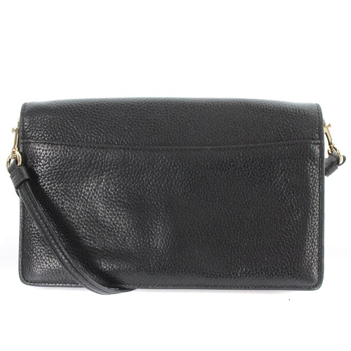 コーチ　ショルダーウォレット　黒 COACH ウォレットショルダー黒