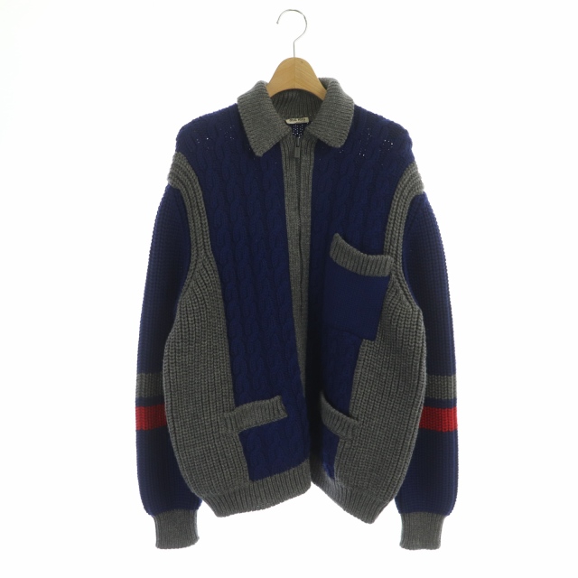 ミュウミュウ miumiu MMF095 ルーズフィットカーディガン ジャケット 