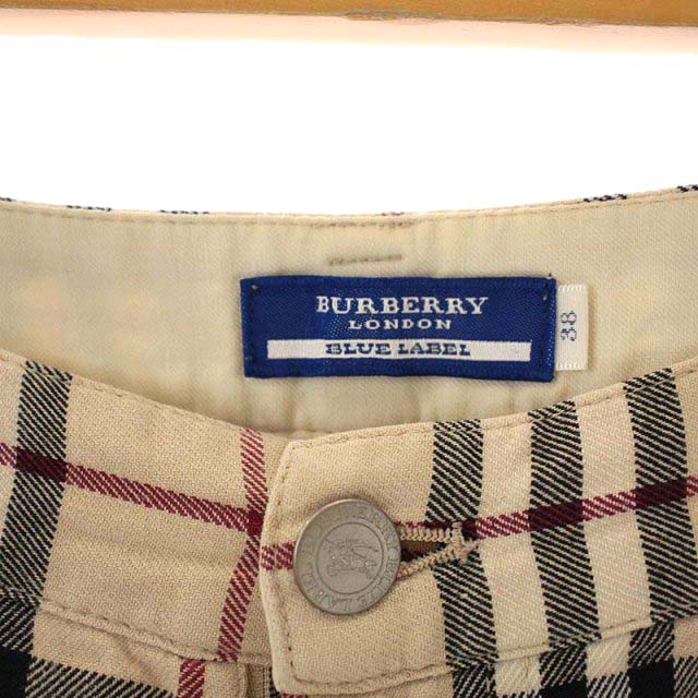 バーバリーブルーレーベル BURBERRY BLUE LABEL ノバチェックパンツ