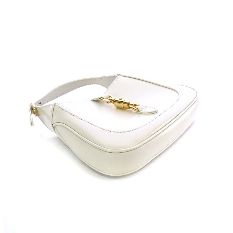 グッチ GUCCI ハンドバッグ ジャッキー 1961 ミニバッグホワイト白