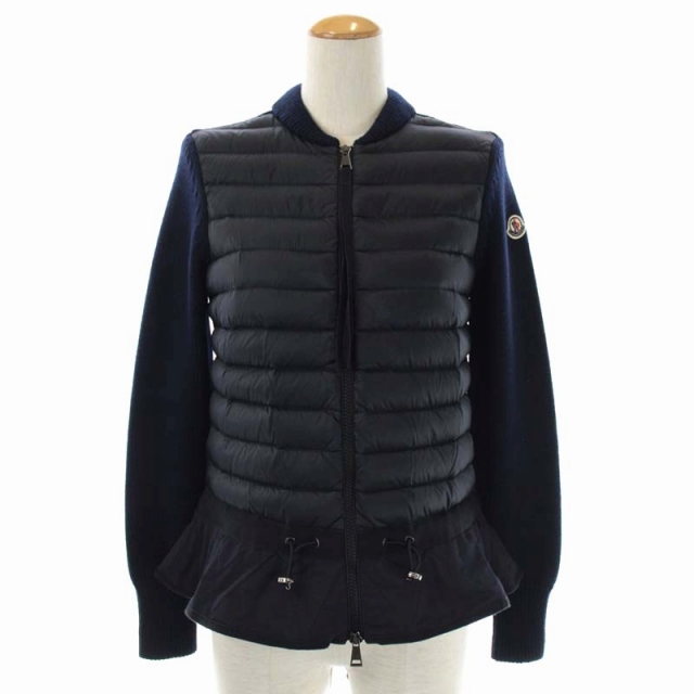モンクレール MONCLER MAGLIONE TRICOT CARDIGAN 裾フレア  