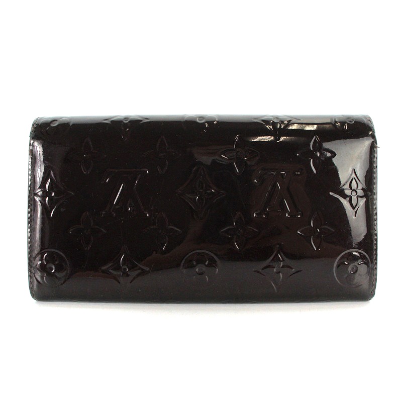 ルイヴィトン LOUIS VUITTON モノグラムヴェルニ ポルトフォイユサラ 