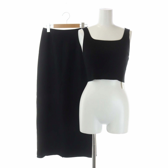 スナイデル snidel 23SS セットアップ 上下 ニットタンク カットソー  