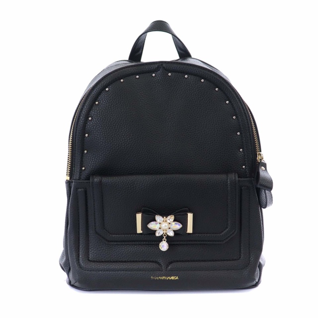新品未使用 SAMANTHAVEGA ビジューリボンリュック(大)（Samantha Vega  