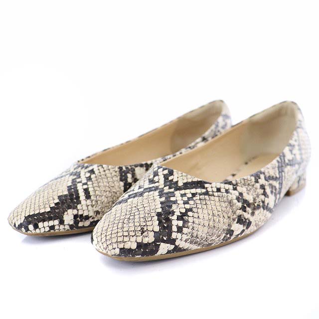 BEAUTY&YOUTH 定価¥16,500 パンプス　新品未使用　38サイズ ユナイテッドアローズ BEAUTY &YOUTH パイソン柄 パンプス