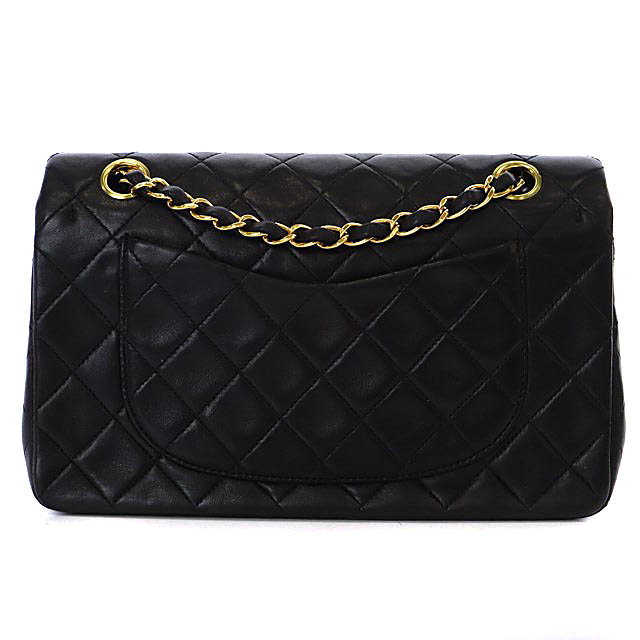 シャネル CHANEL ヴィンテージ マトラッセ23 Wフラップ チェーン 