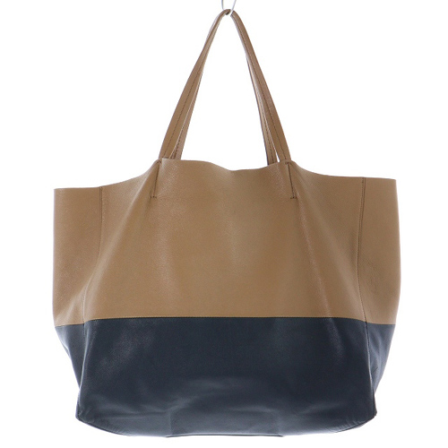 セリーヌ CELINE ホリゾンタルカバ バイカラー トートバッグ 