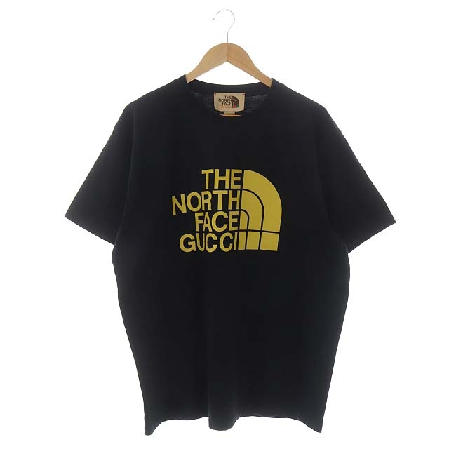 グッチ GUCCI × THE NORTH FACE 21AW ロゴプリント Tシャツ カットソー 