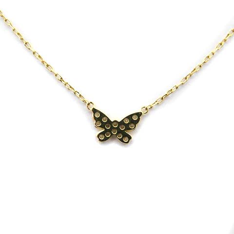 アーカー AHKAH ヴィヴィアンクチュール バタフライネックレス  