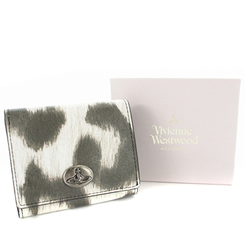 ヴィヴィアンウエストウッド Vivienne Westwood レオパード 口金 三