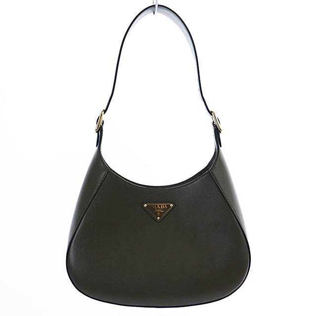 プラダ PRADA レザー ショルダーバッグ ワンショルダー ゴールド金具 