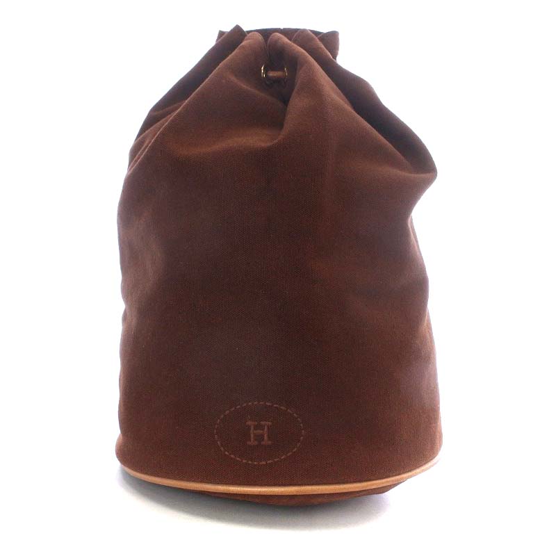 エルメス HERMES ポロションミミル PM ショルダーバッグ Hロゴ 巾着 