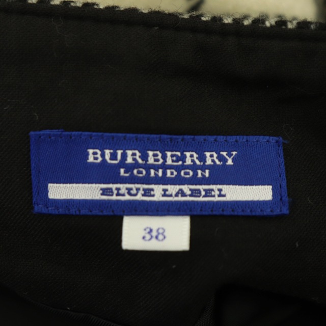 バーバリーブルーレーベル BURBERRY BLUE LABEL チェックプリーツミニ