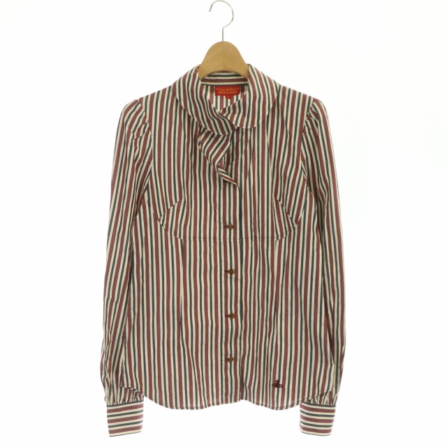 Vivienne Westwood RED LABEL 長袖シャツ ストライプ Vivienne Westwood RED LABEL ストライプ長袖シャツ